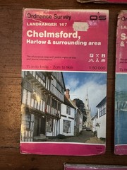 10 x Ordnance Survey Landranger Maps England Various Areas Bundle Job Lot
