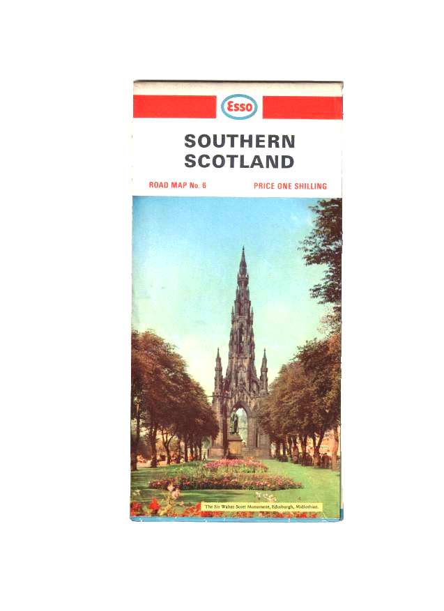 SOUTHERN SCOTLAND – ESSO Road Map