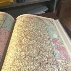 Hammond’s Universal World Atlas 1953 Book Atlas C. S. Hammond & Co. Cassini