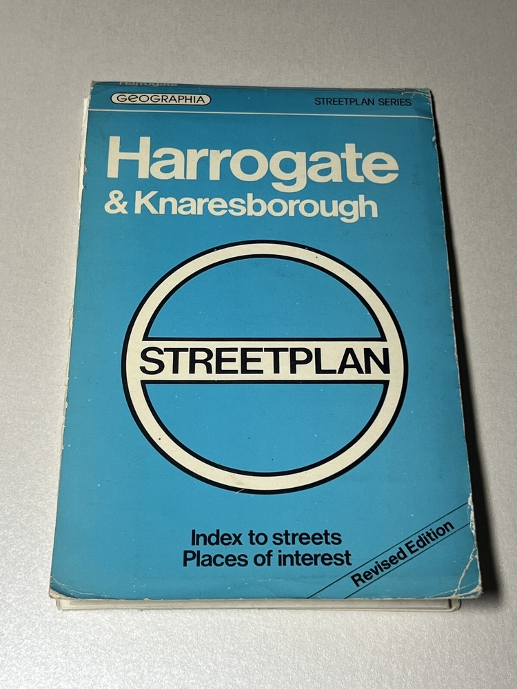 Geographic Official Street Plan – Harrogate & Knaresborough
