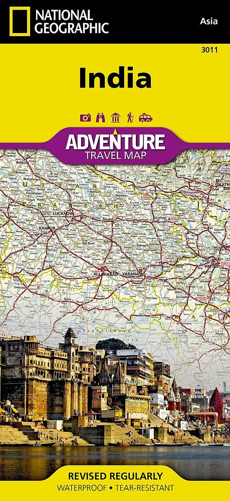 India Map (National Geographic Adventure Map, 3011)