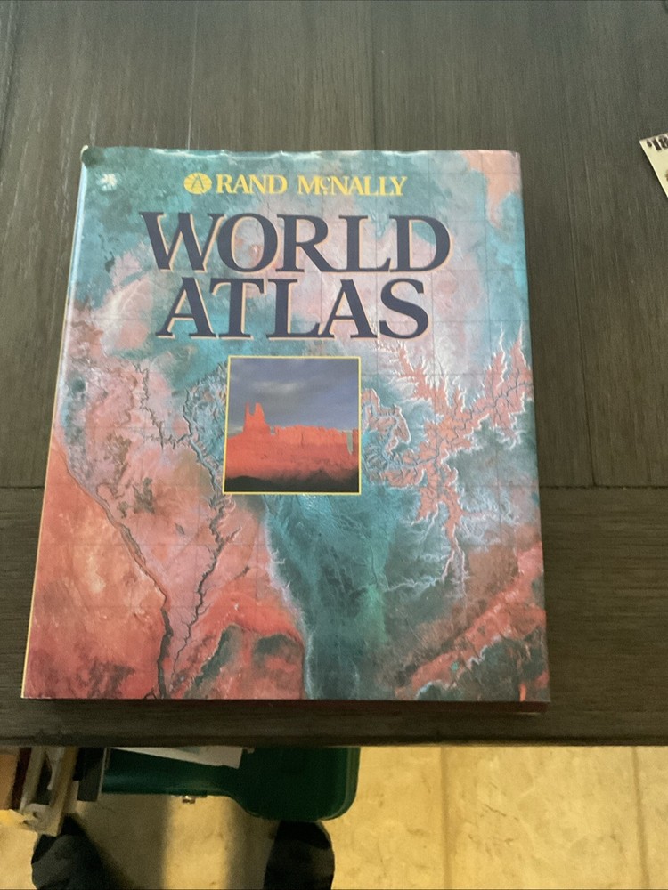 Rand McNally World Atlas by Rand McNally Staff (1995, Hardcover)
