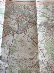 1999 Ordnance Survey Explorer Map 172 Chiltern Hills East (incl High Wycombe )