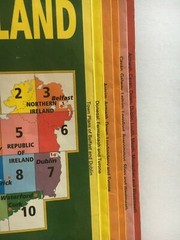 Bartholomew Handy Map of Ireland Colour Coded for Easy Reference Good Condition