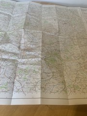 Ordnance Survey Map First Series Sheet 149 Hereford and Leominster OS