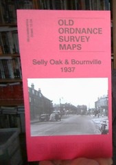 MAP OF Selly oak & Bournville 1937 WORCETERSHIRE SHEET 10.04 NEW 9781787215047