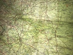 Bartholomew’s Half Inch Maps Cloth West Riding Sheet 32