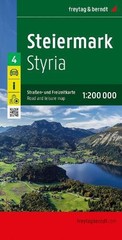 Freytag-Berndt Styria Road Map 1:200.000 (Map) (UK IMPORT)