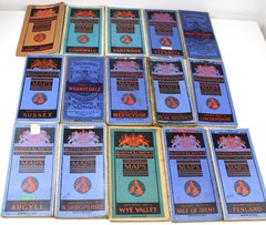 JOB LOT 26 Bartholomew’s Maps Cloth & Paper Britain Revised Half-Inch Mainly 40s