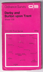 DERBY & BURTON UPON TRENT – Ordnance Survey map