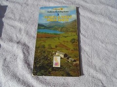 St Michaels / AA WALES & WEST MIDLANDS AA FOLD OUT MAP – 4 MILES TO 1 INCH 1980