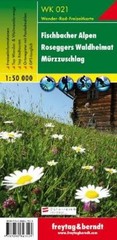 Freytag-Berndt Fischbacher Alps, Walking-, Bike- and Leisure m (Map) (UK IMPORT)