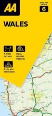 AA Road Map Wales (Sheet map, folded)