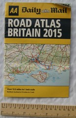 2015 Daily mail mini Britain Road Atlas, 7th edition