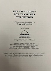 Route 66 EZ66 GUIDE FOR TRAVELERS 5th EDITION By Author Jerry Mcclanahan
