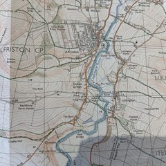 EASTBOURNE & SEAFORD Pathfinder 1324 Ordnance Survey Sheet 1:25,000 1990