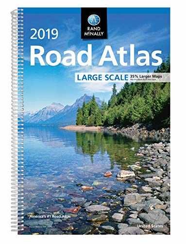 Rand Mcnally 2019 Road Atlas Large – Paperback, by Rand McNally – Acceptable n