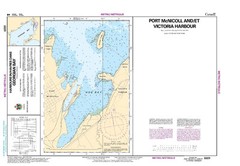 Port McNicoll and/et Victoria Harbour | CHS Chart 2223 (18 x 26)
