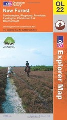 New Forest: Sheet OL22 (OS Explorer Map) by Ordnance Survey Sheet map, folded