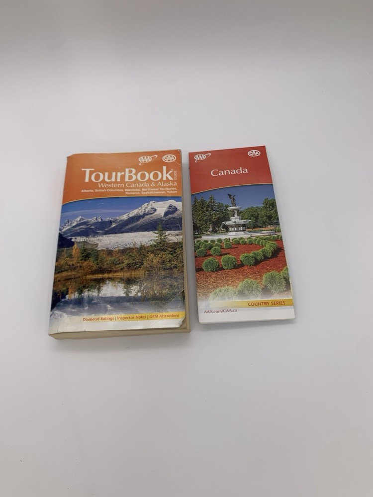 AAA 2016 Western Canada & Alaska Tour Book Guide With Atlas Map Country Series