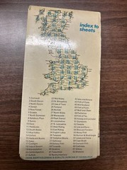 AYRSHIRE Bartholomew Half Inch Map 1972 Sheet 40 Kilmarnock Moffat