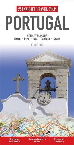 Insight Travel Maps: Portugal by APA Publications Limited Sheet map Book The