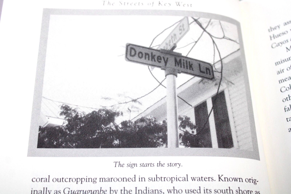 Streets of Key West : A History Through Street Names, Donkey Milk Lane