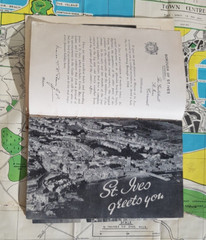 Newquay Padstow OS Linen Map St Ives Cornwall Town Guide Coach Guide AA hotels