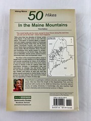 50 Hikes in the Maine Mountains : Day Hikes and Overnights, Trade Paperback
