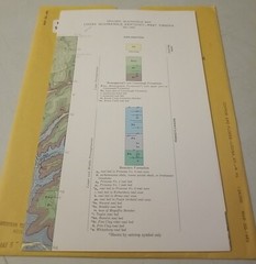 USGS Geologic Map of the Louisa Quadrangle, Kentucky & West Virginia w/Sleeve