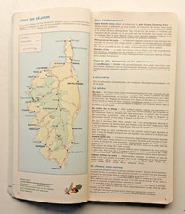 Michelin Guide Corse Guide de Tourisme 1989 & Normandy third edition