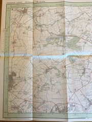 1988 Ordnance Survey Pathfinder Map 1135 SU 29/39 Faringdon (incl Buckland )