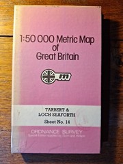 Tarbert & Loch Seaforth Ordance Survey Sheet no. 14 (special library edition)