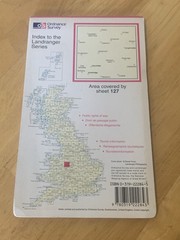 Ordnance Survey Landranger Map 127 Stafford & Telford Ironbridge OS