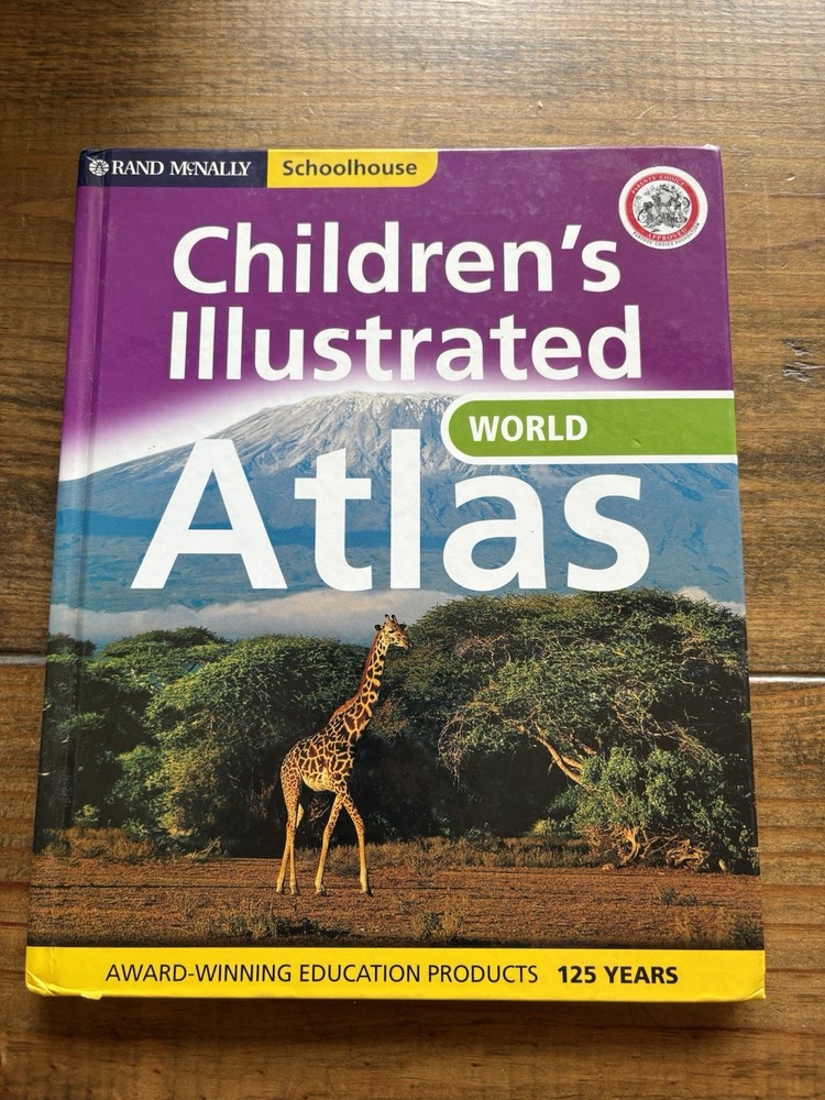 Atlas Schoolhouse Illustrated World Atlas by Rand McNally Staff