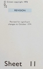 Ordnance Survey Quarter-Inch Map, Sheet 11: North Midlands & Yorkshire (1974).