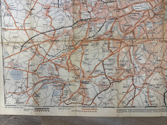 VTG 1926 (1920’s) – Daily Mail Road Map of London / South-East England E7