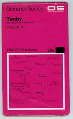3 OS Landranger & Maps 157 158 160 Wales, St David’s Brecon Beacons Tenby