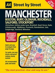 AA Street by Street: Manchester, Bolton, Bury, Oldham, Rochdale .9780749554415