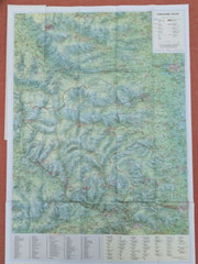 Yorkshire Dales: Official Tourist Map by Estate Publications (Sheet map, 1983)