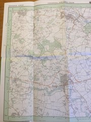 1988 Ordnance Survey Pathfinder Map 1076 TL 82 Coggeshall And Earls Colne