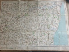 Ordnance Survey Lowestoft Waveney Valley 1921 Sheet 77 Map