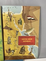 Lot of 5 Vintage Around the World Program Books 1964 & RARE World Map Geographic