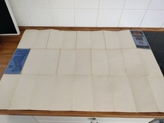 Vintage Bartholomews Revised Half Inch Contoured Maps New Forest Sheet 5 Cloth.