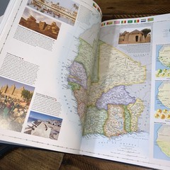 National Geographic Visual Atlas of the World HC Illustrated Large Atlas Book