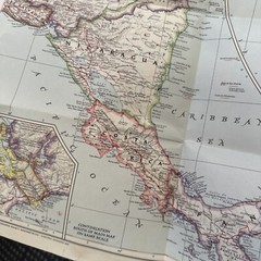 National Geographic Vintage Maps X 4 : Alaska, Mexico, World & Historic USA