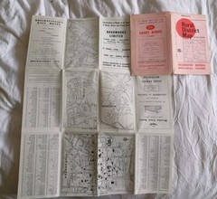 Vintage Barnett’s Rural District Map of Colchester Mersea Brightlingsea Wivenhoe