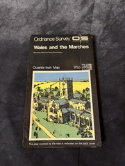 Vintage OS Quarter-Inch Map: Wales & the Marches + Dragon Cover!