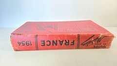 RARE 1954 Guide du pneu France Michelin Tyre Book Collectible HEAVY WEAR, READ!