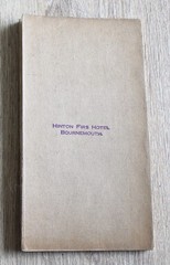 1922 Ordnance Survey Tourist Map ISLE OF WIGHT Cloth Backed Roads Railway Lines